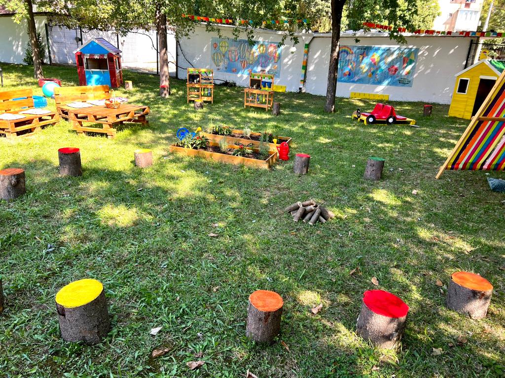 GRĂDINA DE RELAXARE, LINIȘTE ȘI ÎNVĂȚARE